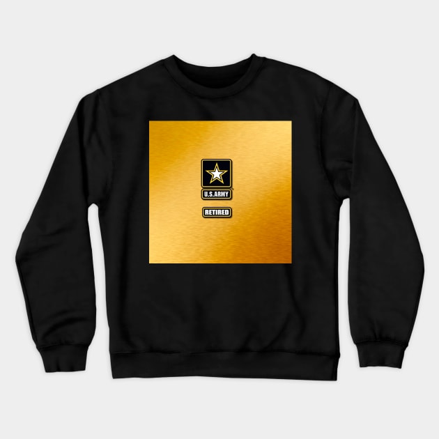 U.S. Army Retired Crewneck Sweatshirt by robophoto